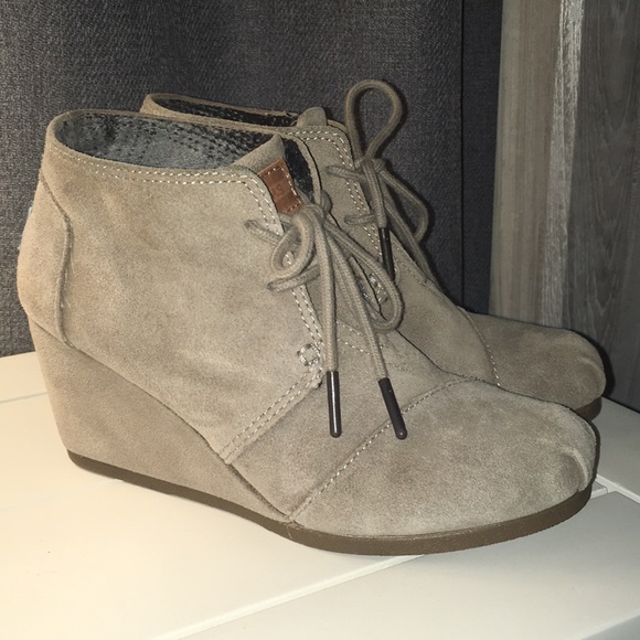 Toms wedge booties - Picture 7 of 8